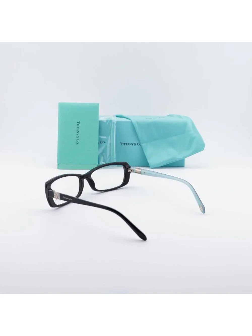 Tiffany & Co TF2070-B 8001 Eyeglasses Black 53mm Rectangle
